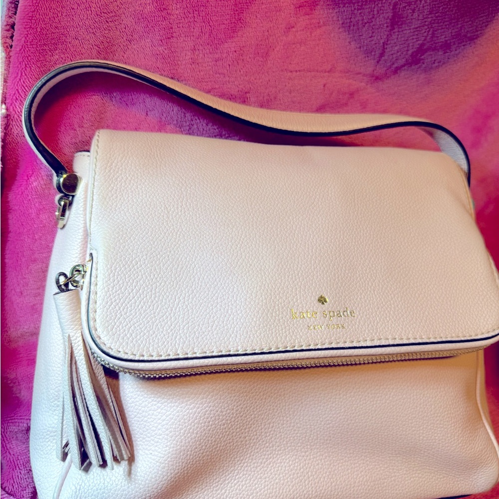 Kate Spade Chester Street Miri in Rose Smoke Pebble leather- EUC - Picture 12 of 14